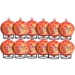 12 PACK Portable Automatic Fire Ball Extinguisher with Bracket and Hook Mount