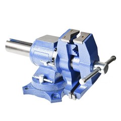 6″ Multi-Purpose Rotating Bench Vise Heavy Duty With 360 Degree Swivel Base