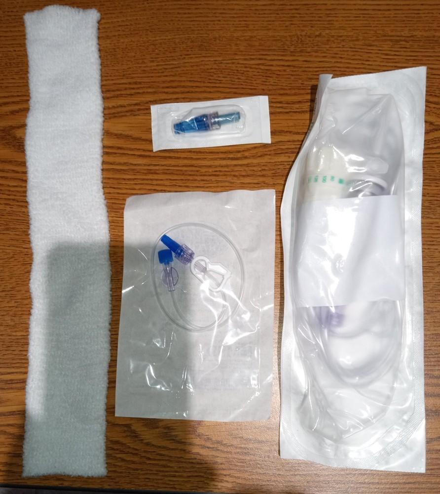 BRAUN 375257 Rate Flow Regulator II IV ADMINISTRATION SETS with extra items