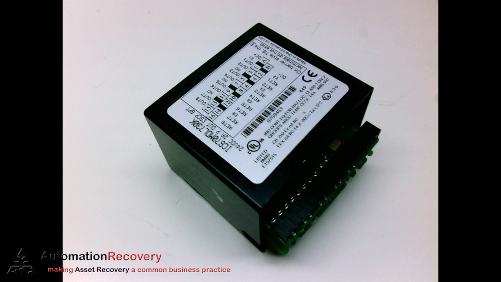GE FANUC IC670MDL730K POSITIVE OUTPUT, ESCP, 8 POINT, 24VDC, 2A #190698