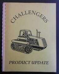 Caterpillar CHALLENGERS PRODUCT UPDATE CAT MANUAL BOOK