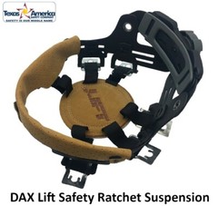 DAX Hard Hat Replacement Ratchet Suspension – Lift Safety – Suspension ONLY