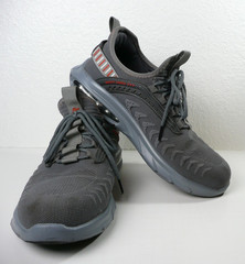Steel Toe Shoes for Men Size 10.5 Work Air Cushion Sneakers Non-Slip Broken In