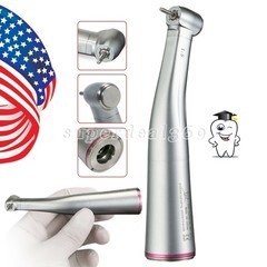 Dental 1:1/ 1:5/ 1:4.2 45° Fiber Optic LED/No LED Contra Angle Handpiece For NSK