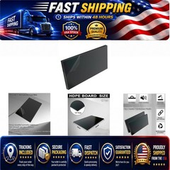 High-Density Polyethylene (HDPE) Plastic Sheet 1/2″ Thick 12″ x 16″