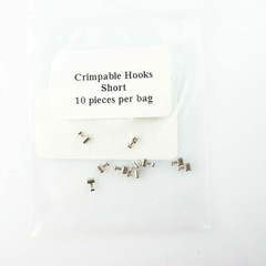 Dental Orthodontic Crimpable Hook Curve/Cross/Sliding/Double Tube/Stop Type 10PC