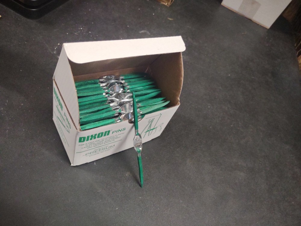 1 Box Dixon Pins, 144 Pieces, Double Wood Pick Fasteners for Florist Floral Foam