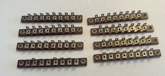 8 Lug Common Phenolic Terminal Strip (QTY 8) Slide connector or solder
