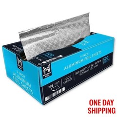 Member’s Mark Aluminum Foil Sheets 9 x 10.75 Inch 500 Count Pre Cut