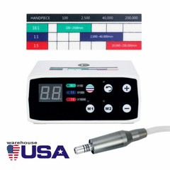 Dental Brushless LED Electric Micro Motor 1:1/1:5 Increasing Handpiece