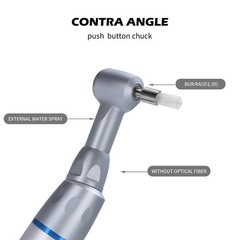 Dental Low Slow Speed Handpiece Push Contra Angle fit for E-Type Motor YX