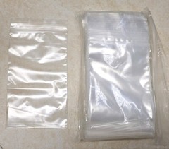 3 X 5 Clear Reclosable 100 Ziploc Bags 4 mil Food Grade 4RB35