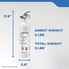 Mariner PWC Marine Fire Extinguisher for Boats, 5-B:C, 3.3 Lbs