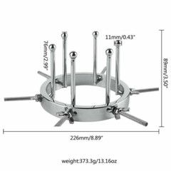 Extreme-Anal-Spreader Anus Vaginal Rectal Medical Exam Speculum Mirror ﻿