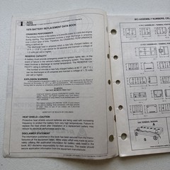 Prestolite Batteries 1976 Ed. Battery Replacement Data Book