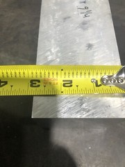 2-3/8” X 2-3/4” ALUM. 6061 FLAT BAR SOLID 9-1/4” Long Bar Stock Left Over Stock