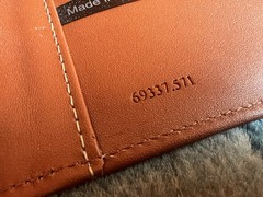 Vintage Franklin Covey Leather Planner Organizer 7 X 9 Ring Orange