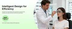 Ultra-Light 50g Titanium Trial Frame – Adjustable Nose Pads & Temples