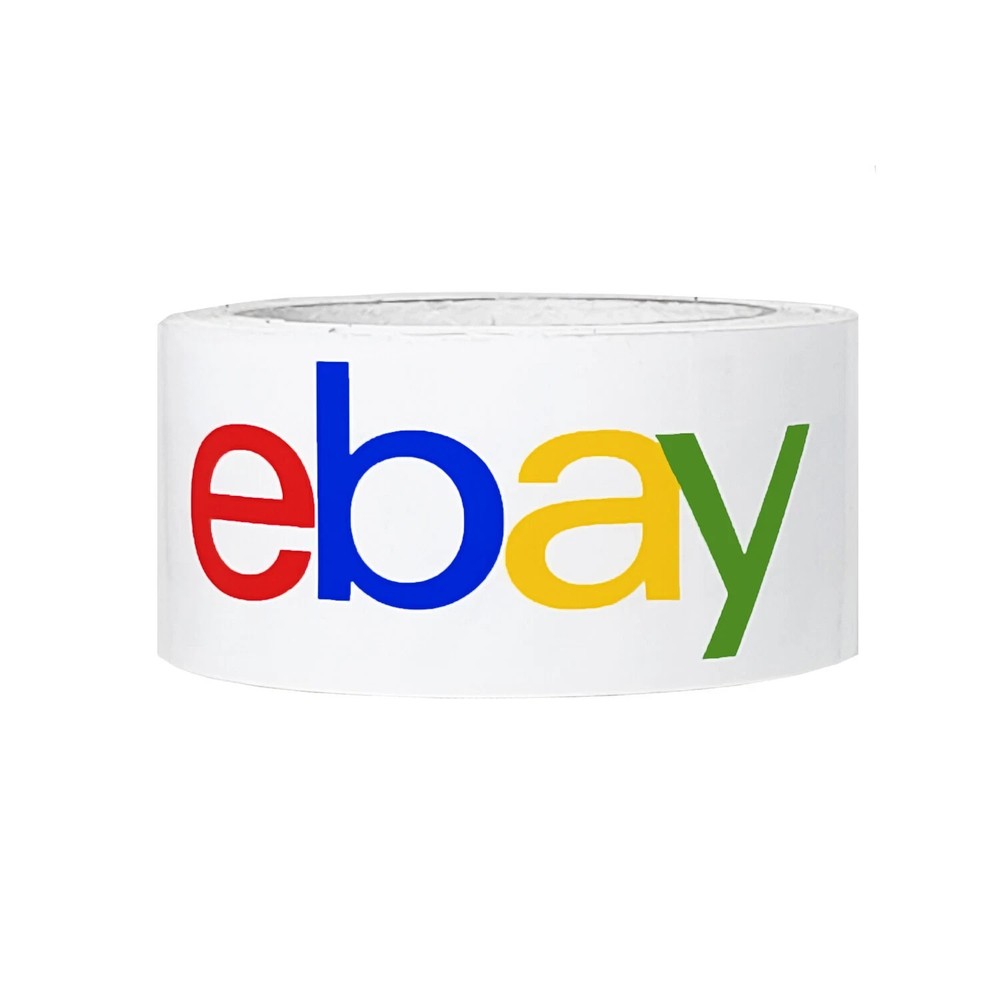 EBAY Packaging Tape – Color Logo 2″ x 75 yards