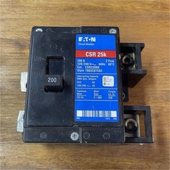 Eaton CSR2200N 200A 2-Pole Main Breaker 201-250V Trip Indicator