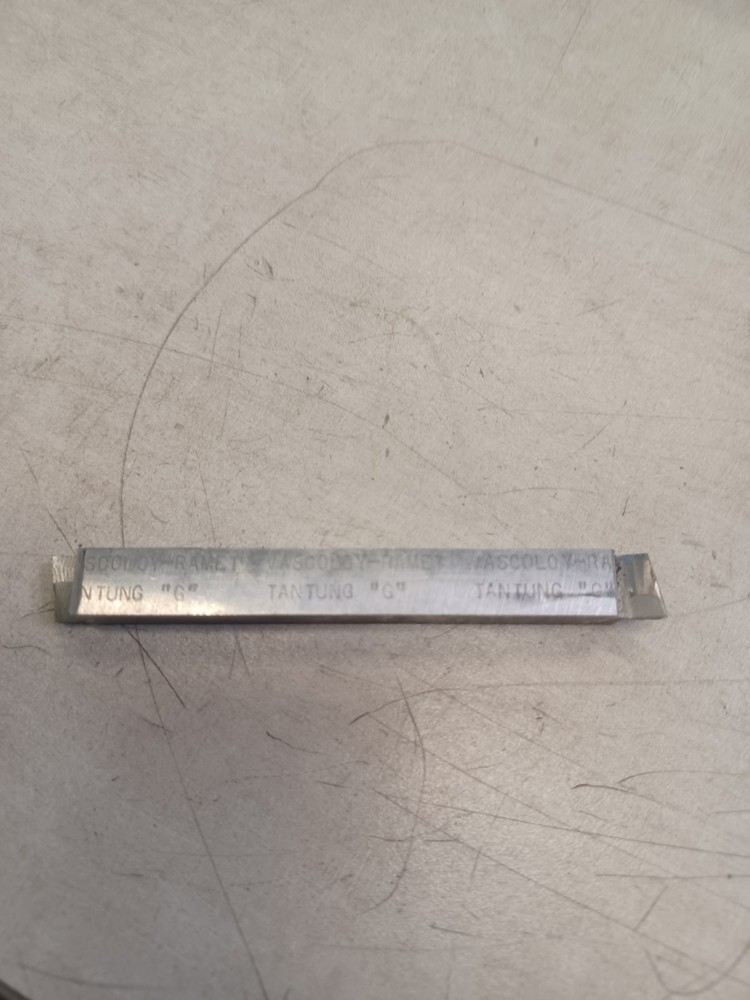 VaScoloy-Ramet Tantung G Tipped Tool Bit 3-1/2 L X 1/4 W