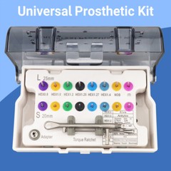 1pc-Advanced Universal Dental Implant Kit – 16 Drivers 135°C Autoclavable Wrench