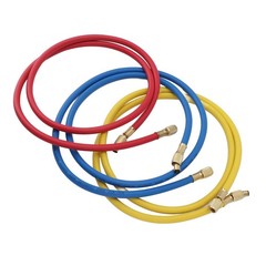 3pcs 150cm Charging Hose Air Conditioner Charging Hose 1/4in Fits