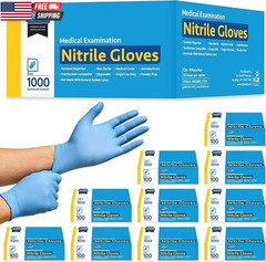 Black Nitrile Disposable Gloves | 4.5 Nitrile Disposable Safety Medical Cooking
