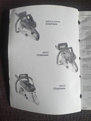 John Deere 200CS, 230CS, 300CS, 550CS Chainsaws Technical Manual TM1750