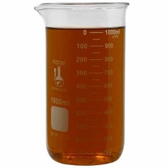 1000ml Glass Beaker, Tall Form, Graduated, Karter Scientific 213F15 (Single)