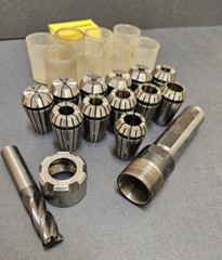 TSD Universal ½” Cap. Collet Chuck 1″ Shank 7.41″ OAL 90528 Machinist Acura Flex