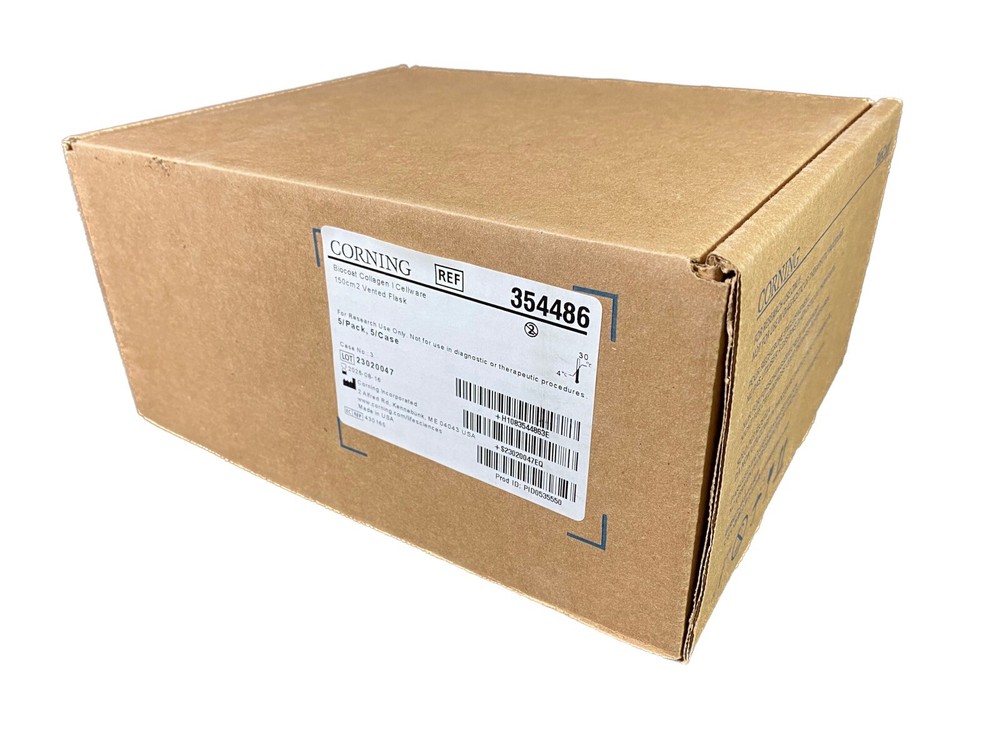 CORNING 150cm² Rectangular Canted Neck Cell Culture Flask 354486 (5/cs)