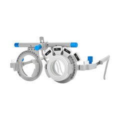 Ultra-Light 50g Titanium Trial Frame – Adjustable Nose Pads & Temples