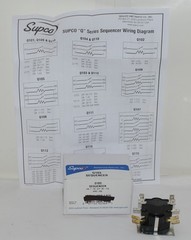 Supco Q103 Q Series 24 Volt 2 Switch Heat Sequencer Single Phase