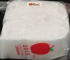 2015 Mini Apple Baggies (1000) CT clear