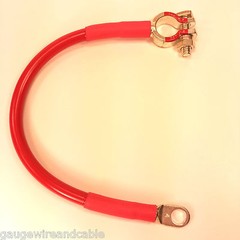 Battery Cable Positive 4 Gauge AWG Marine Grade Tinned Copper – Car, Boat, Solar