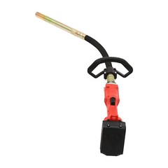21V Cordless Concrete Vibrator 3000-6000 RPM Handheld Battery Powered Red