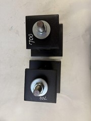Spring Vibration Isolator Mounts 700 Lb Capacity Machine Foot Pads Pair