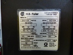 Graco / H.B. Fuller Liquamelt Adhesive Pump Hot or Cold New