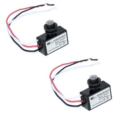 2 120-277V Dusk to Dawn Sensor Photoelectric Switch Light Photocell Sensor Light