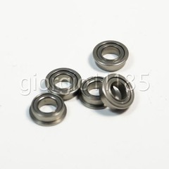 US Stock 10 pcs MF83ZZ Double Shielded Flanged Ball Bearings 3mm x 8mm x 3mm