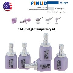 US C14 Emax Dental Glass Ceramic HT LT Lithium Dislicate CAD/CAM Cerec Blocks