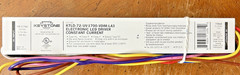 KEYSTONE KTLD-72-UV-1700-VDIM-LA3 LED Driver, 120-277v, 90w max, Dimmable, NEW