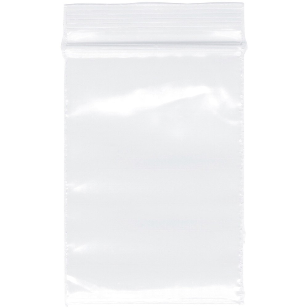 Plymor 1.5″ x 2″, 2 Mil Zipper Reclosable Plastic Bags
