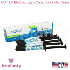 GDT LC Blockout Light-Cured Block Out Dental Resln Undercuts Impressions