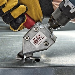 Versatile TurboShear 20 Gauge Cutting Tool for Drills – Navigate Tight Patterns