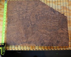 23 VENEER SHEETS OF WALNUT BURL ~ 50 Sq Ft