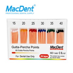 Dental Endo Gutta Percha Points/Absorbent Paper Points Taper 0.02/0.04/0.06
