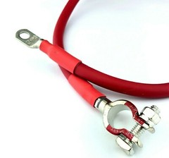 Battery Cable Positive 4 Gauge AWG Copper Custom – Car, Truck, RV, Boat, Solar