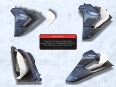 Stripe Series Air Deflectors Triumph Tiger 850/900 2020-2024 | Cosmetic Blem